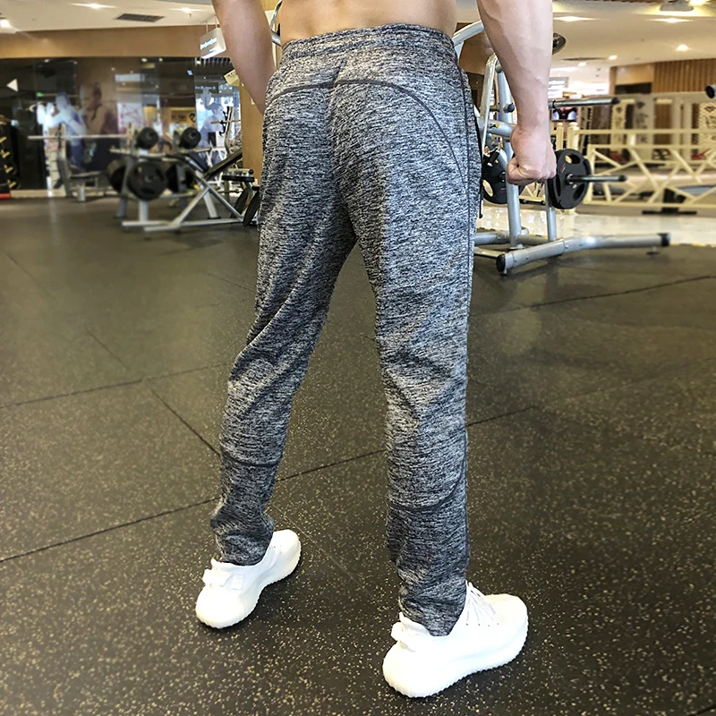 Men Sports Fitness Straight Pants Sweatpants Trousers Joggers Gym Running Clothing Quick Dry Training Breathable Casual Workout