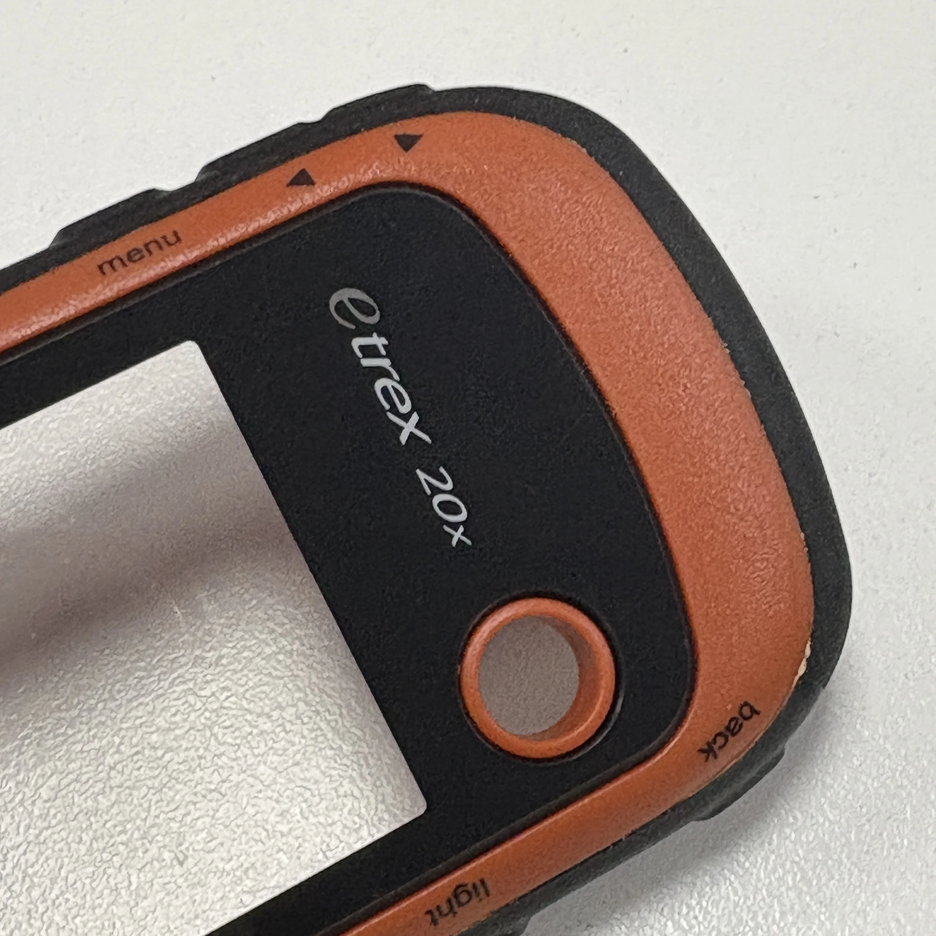 Garmin Etrex 20x Front Cover With Glass Panel GPS Handheld Replacement Repair Part Orange Housing Shell