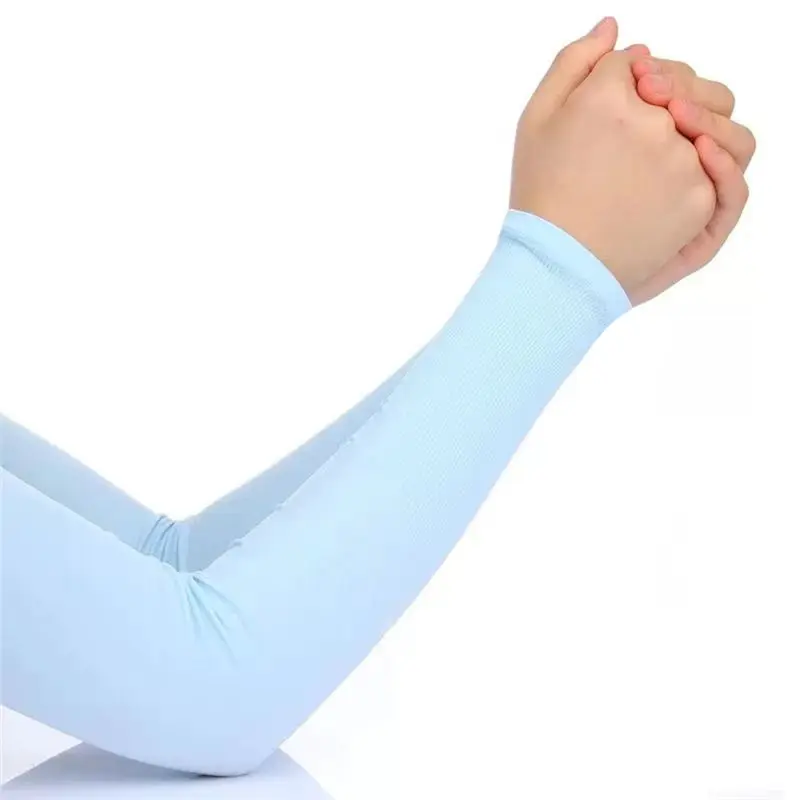 NEW-10 Pairs Cooling Sleeves UV Protection Warmers Sleeves For Men&Women,For Running, Cycling, Hiking, Golf,Random Color
