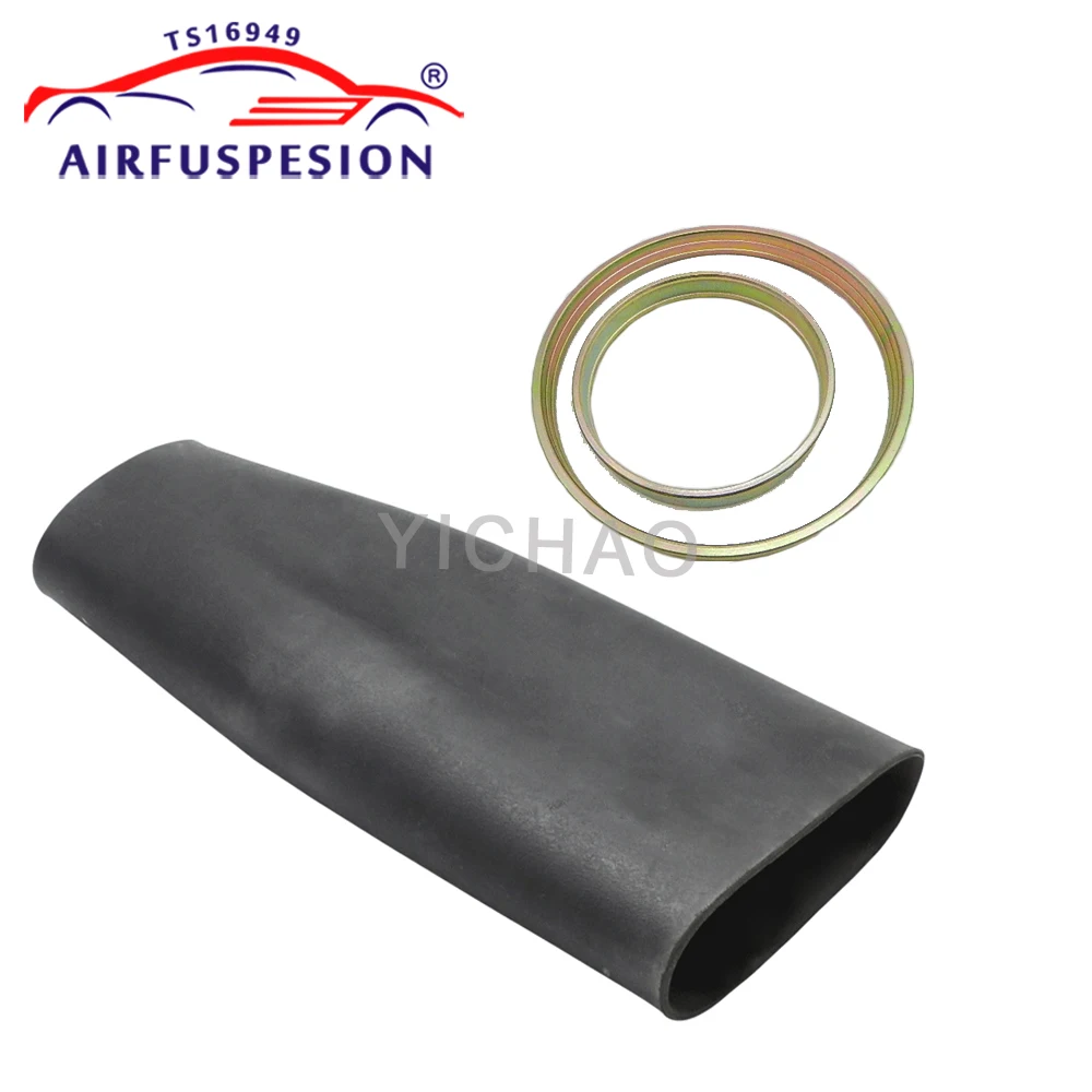 

For BMW X5 E53 Front Air Spring Rubber Sleeve Bladder With Rings Air Suspension Repair Kits 37116757501 37116757502