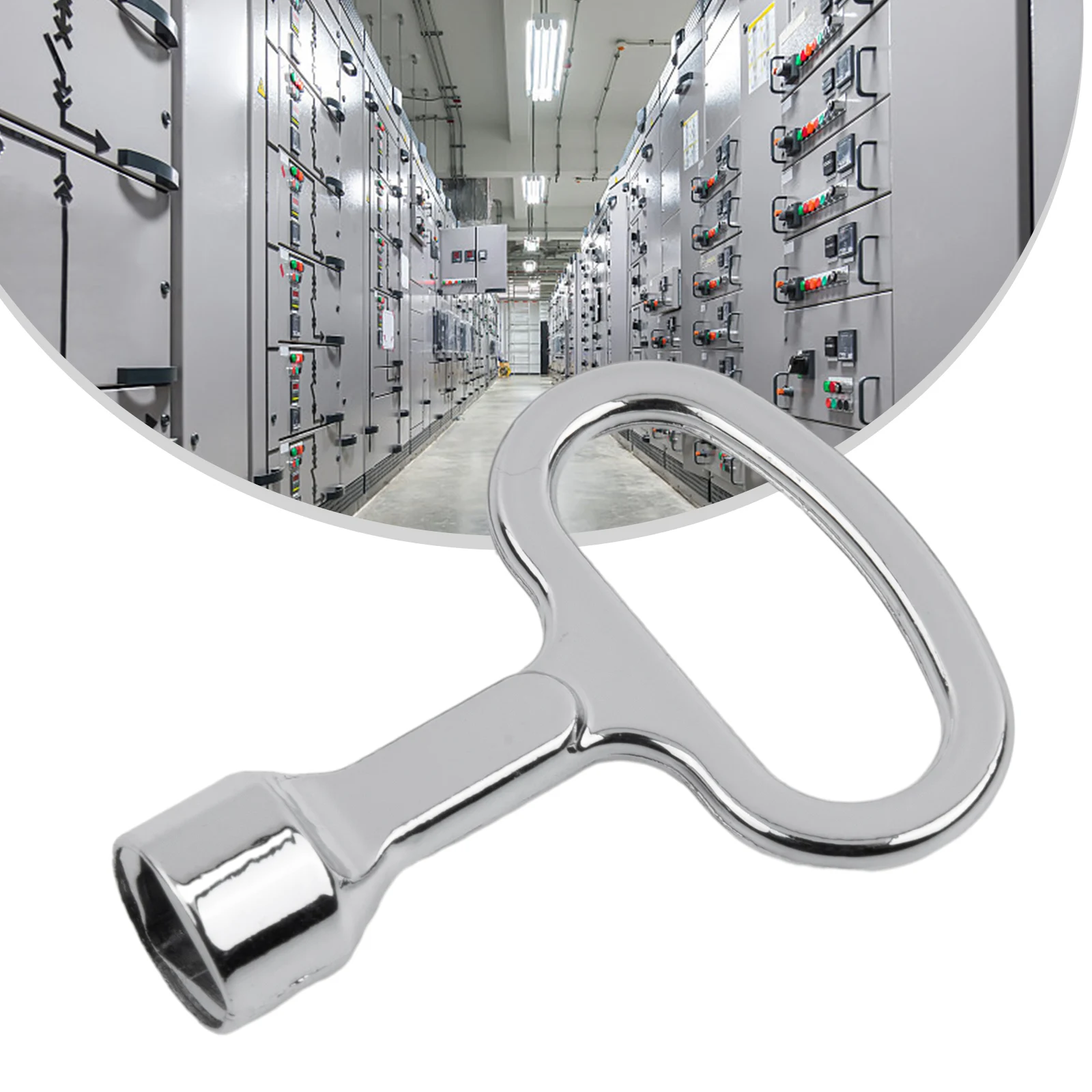 1/2Pcs Triangle Key Wrench For Elevator Door Lock Zinc Alloy Slotted Tool For Electric Control Cabinet And Drawer