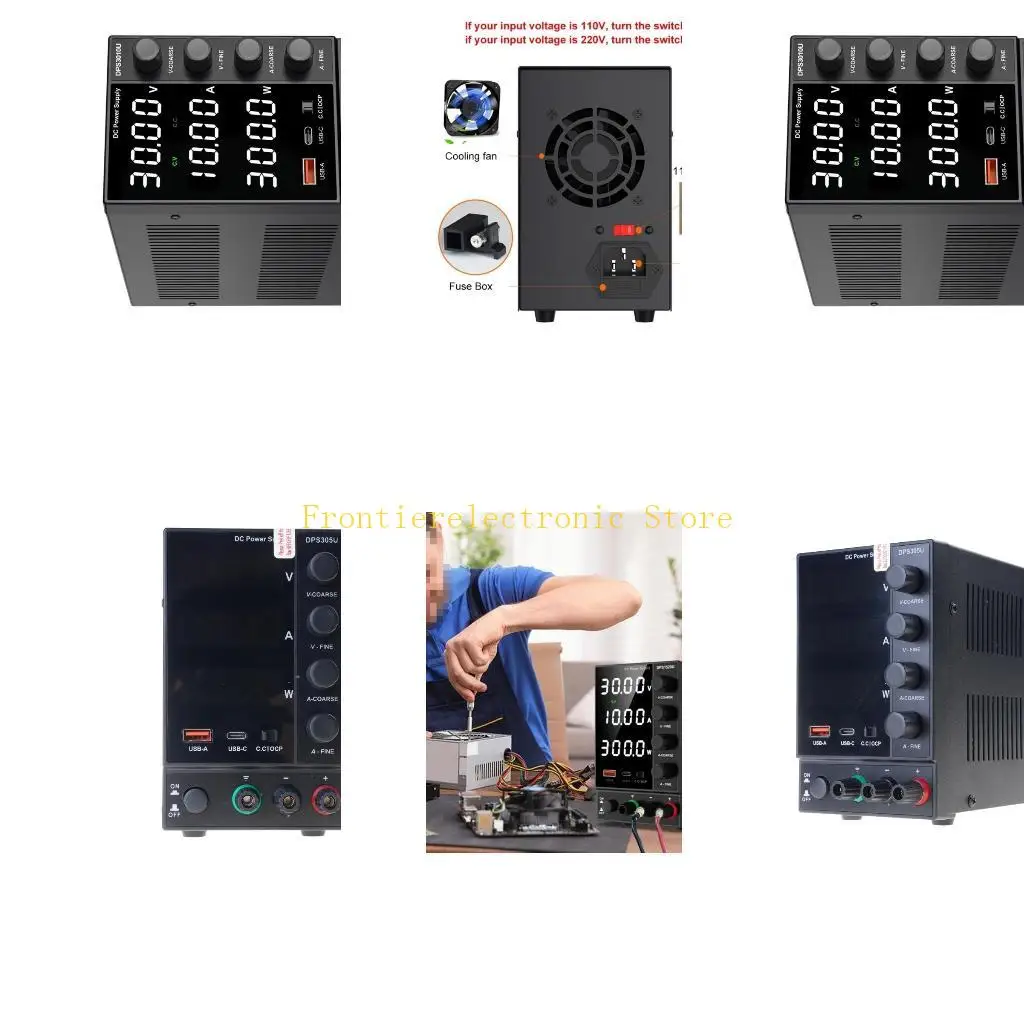 

G8DB 0 to 30V/60V/120V/160V Adjustable Power Supply for Electronics and Device Testing