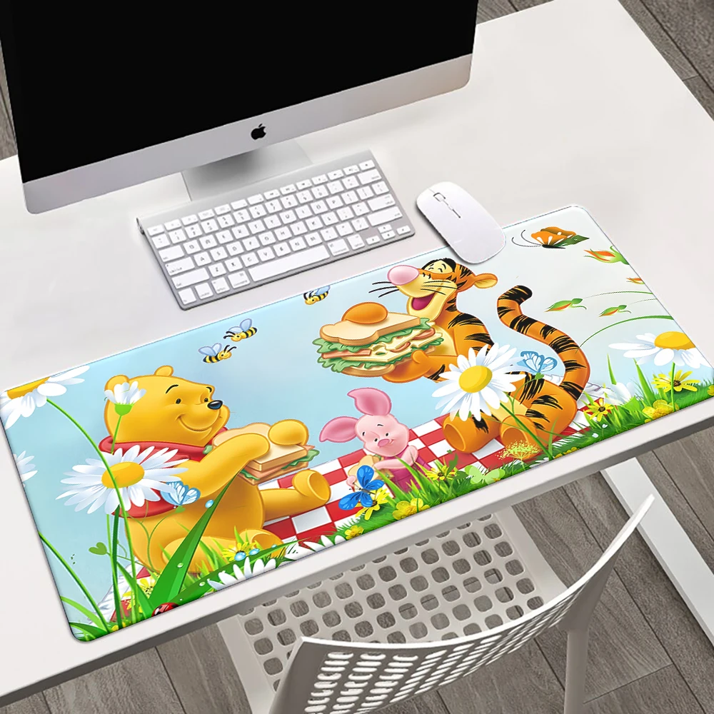 Winnie the Pooh print Mouse Pad Keyboard Gaming Accessories Mouse Mats Game Office Computer PC Gamer Laptop Desk Mat table mat