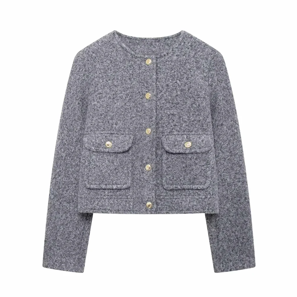 

Autumn/Winter New Product Casual Women's Wear Simple Fashion Versatile Short Jacket Jacket Top