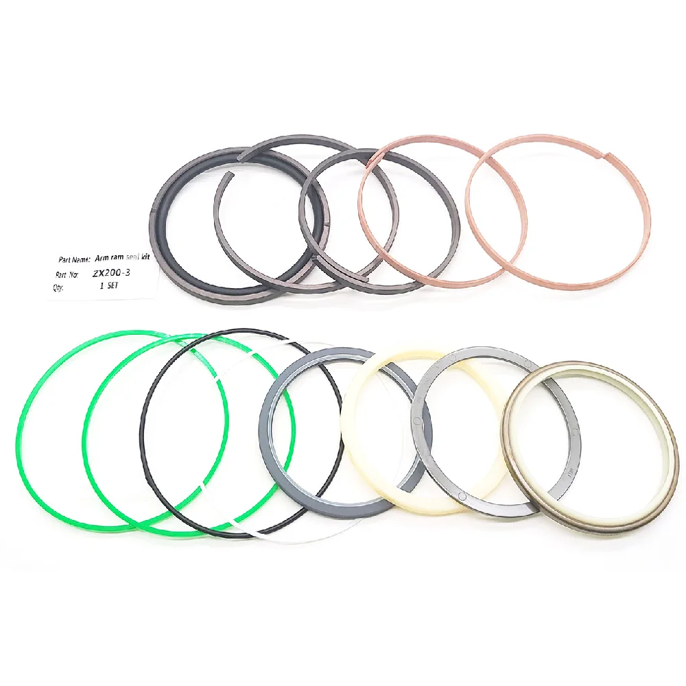 ZX200-3 ARM RAM SEAL KIT Excavator Seal Kit Boom Arm Cylinder Bucket Seal for ZX200-3 Zx200-3G Zx200-5g Zx210LC-3