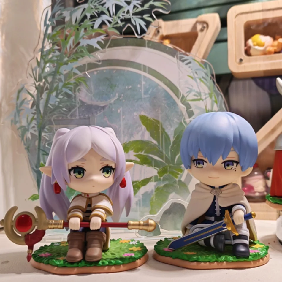 GONG FRIEREN Serie Blind Box Überraschungstüte Mystery Box Spielzeug Puppe Niedliche Anime-Figur Ornamente Sammlung