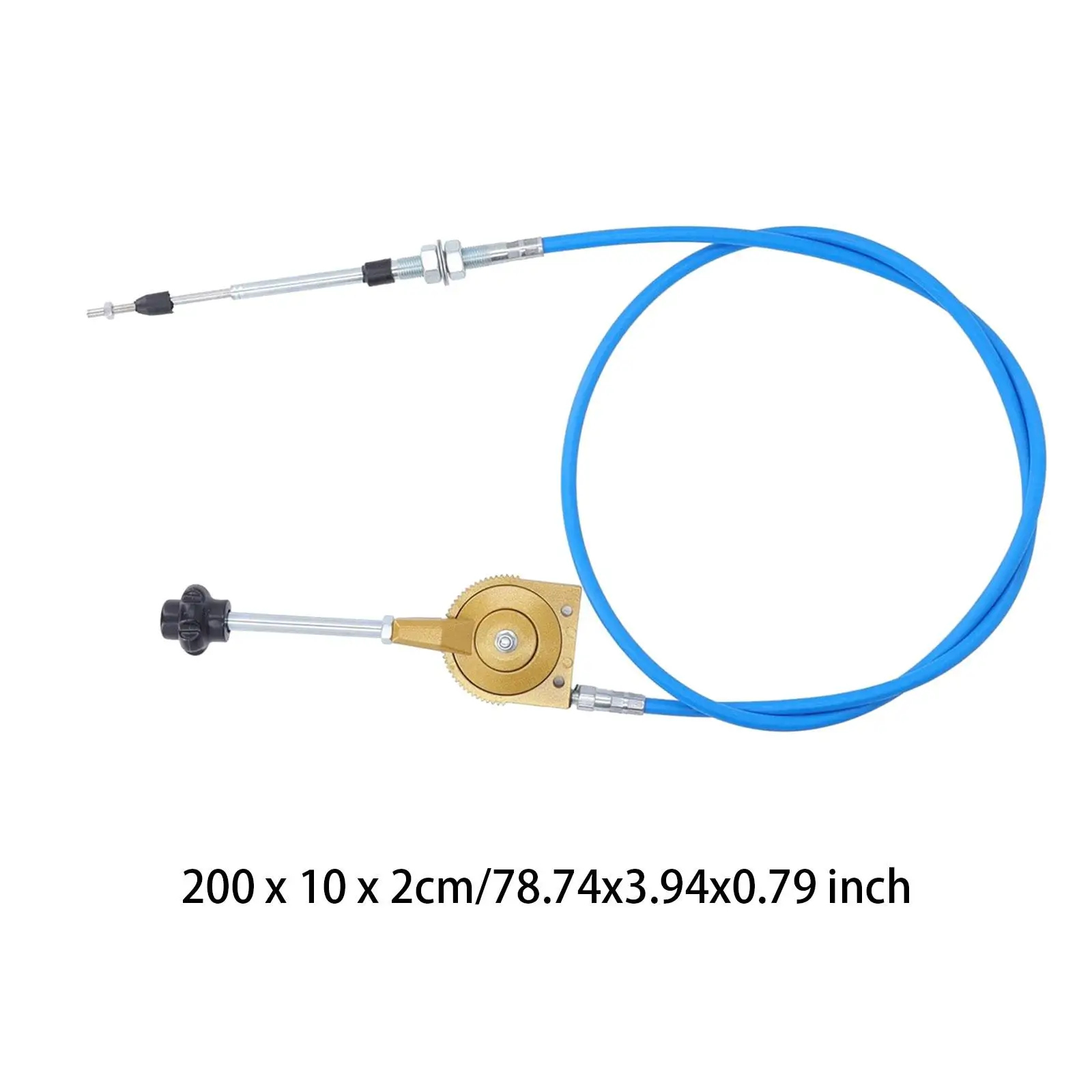 掘削機ミキサー用スロットルケーブル,6.6フィート,耐候性,ユニバーサル,簡単な設置,交換,迅速な対応