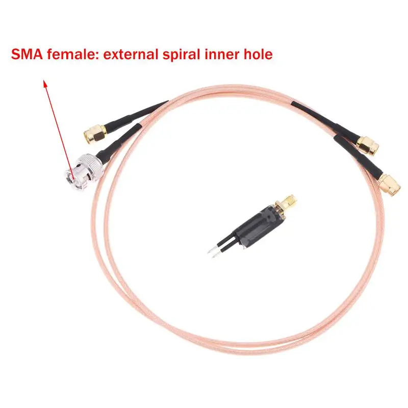 SMA To BNC Test Probe Needle Adapter - RF Spectrum Analyzer Probe Pin For EMC Testing, RF Signal Measurement & Ham Radio Repair