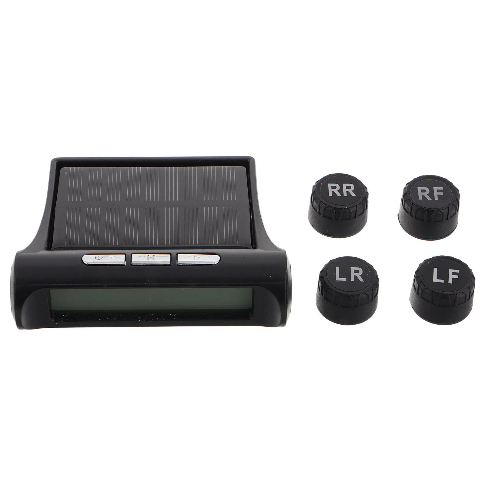

Tire Pressure Monitor Car Tire Pressure Sensor Wireless Solar Real Time Monitoring System Motorcycle Parts RV Accessories