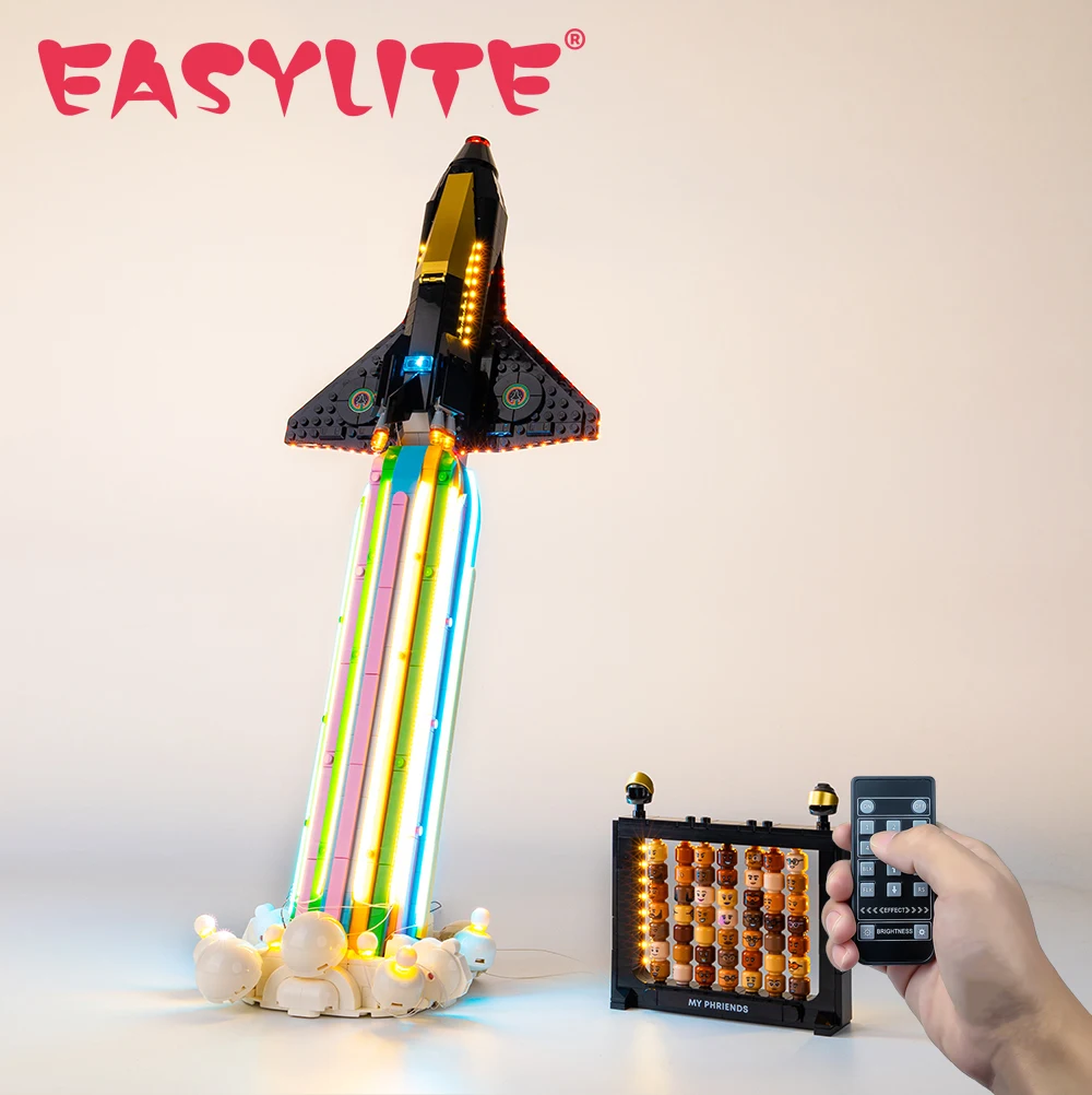 EASYLITE LED Light Set For Over the Moon with Pharrell Williams 10391 DIY Toys Building Blocks Bricks Only Lighting Kit No Model