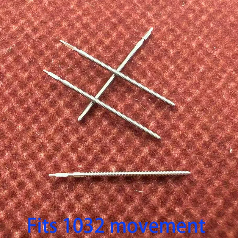 

1032 Stem 2PCS/4PCS Movement Crown Stem Fit 1032 Automatic Mechanical Movement Stem Repair Parts Watch repair parts