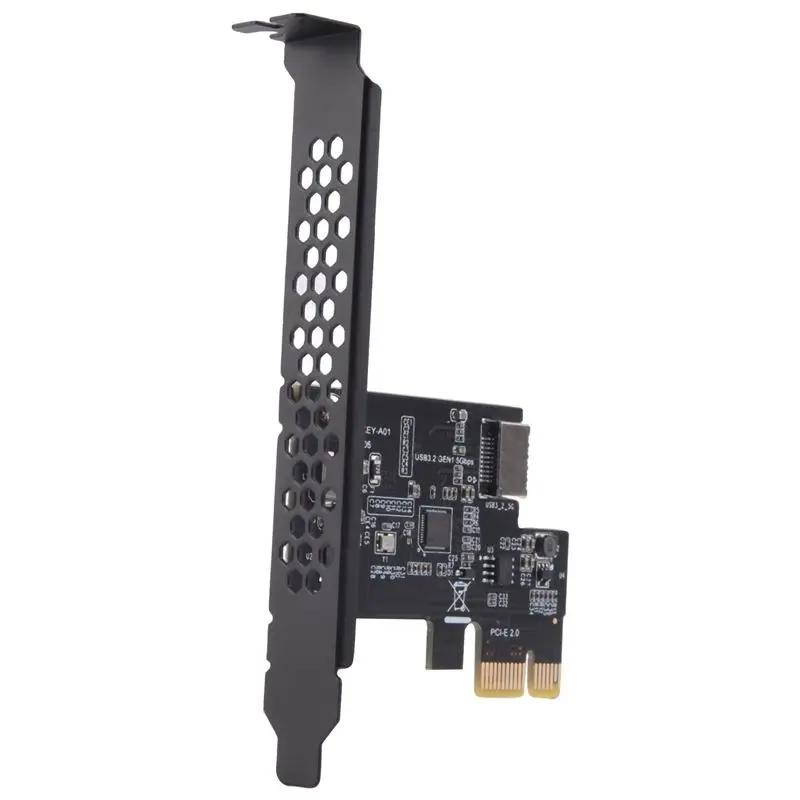 ay14-pci-e-1x-to-usb-32-gen1-5gbps-type-e-a-key-拡張カード、デスクトップ-pc-用フロントパネル-type-c-インターフェイス-asm1042a