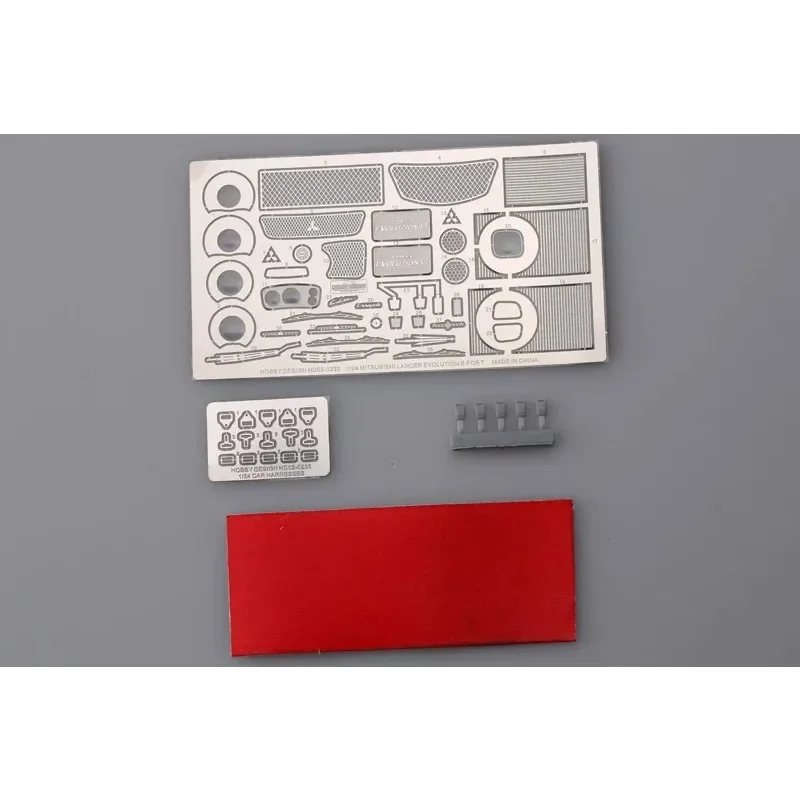 

Hobby Design HD02-0233 1/24 Lancer Evolution VI Etching Sheet PE Resin Accessories for Tamiya 24213 Car Model Hobby DIY Parts