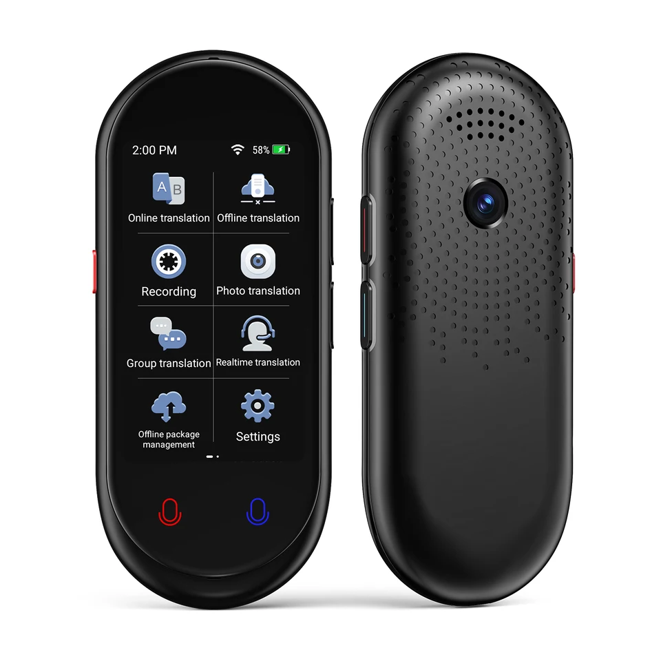 美品 Vormor Z8 AI翻訳機 138言語対応 多機能 即訳器 S6a5eea4fc33a44c98293661f36c98