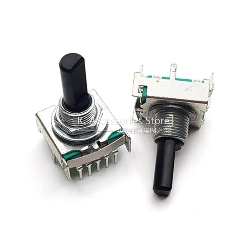 2PCS RS17 Type Band Switch 1 Pole 3 4 5 6 7 8 Gear Rotary Conversion Gear Switch Small Household Appliance Half Shaft 20MM 10Pin