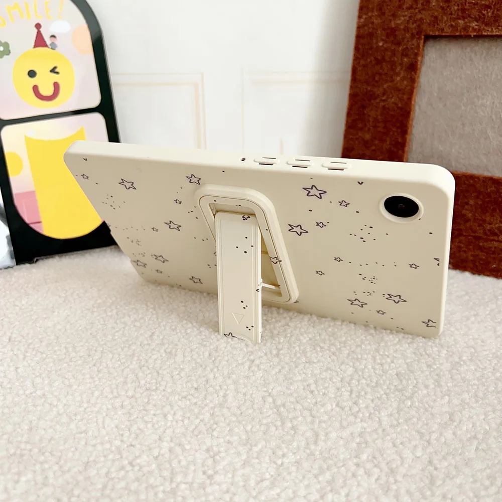 For Samsung Galaxy Tab A11 plus 2025 Case PC+TPU with Bracket Tablet Shell Compatible with S9 S10 FE A8 A9 plus A7 S6 Lite-C
