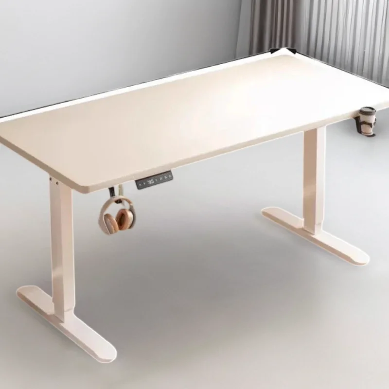 Single Motor Smart Electric Lift Computer Table Home Sit Desk Liftable Height Portable Folding Table Study Tables Lift Up Table