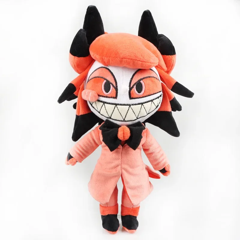 new 30cm Alastor Plush Toy Radio Demon Doll Cute Alastor Doll Cartoon Anime Toy Soft Stuffed Gift kawaii Toys For Kids Christmas