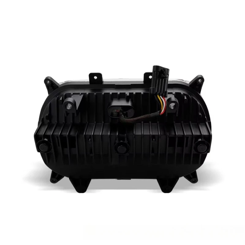 Obrázek 5: Vysoký nepopsaný 120w motos accesorios motoe motorky LED projektor světlomet spojování s drl pro silnice drážkovat 2015+