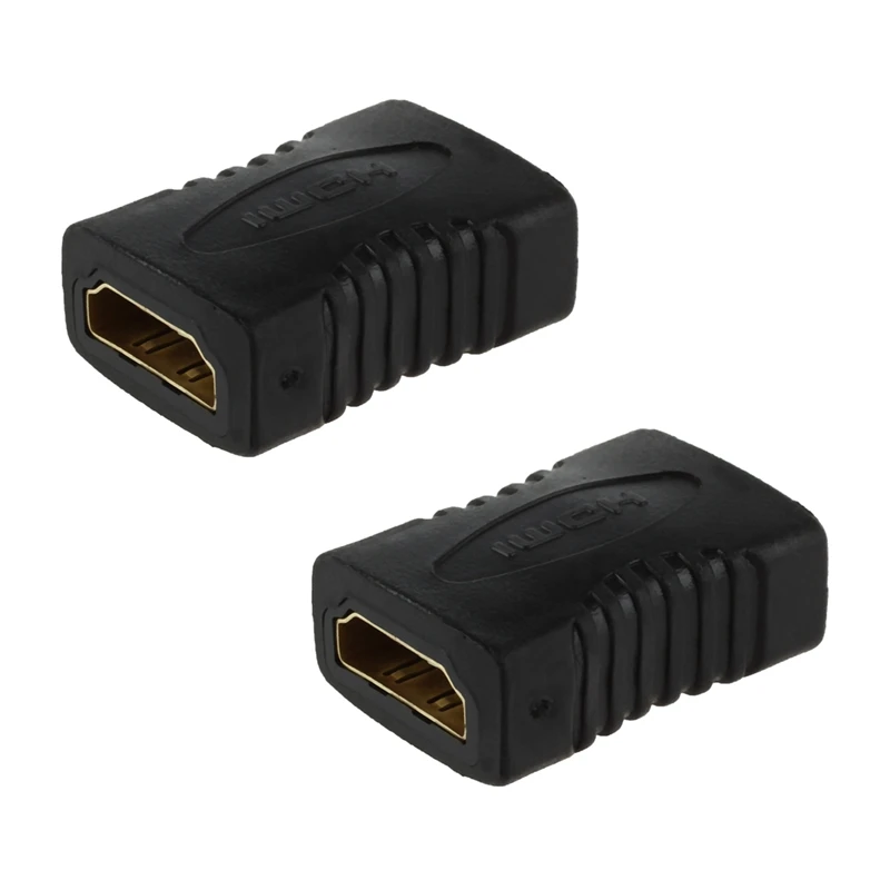 2X HDMI F/F Female Gender Changer Adapter Coupler For Hdtv