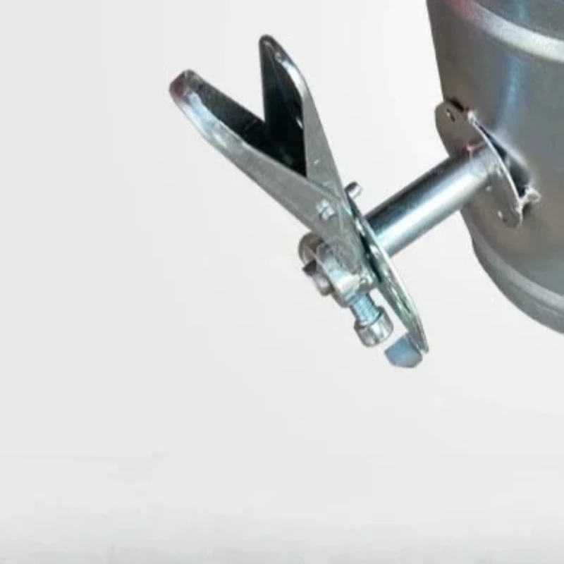 

100 мм 120 мм 150 мм 200 мм заслонка воздуховода из оцинкованного железа, ручной клапан регулировки объема воздуха, заслонки-бабочки для спирального воздуховода