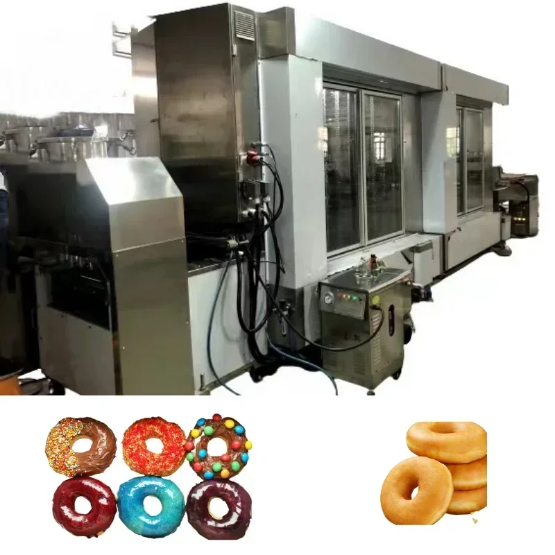 High quality yeast donuts automatic making machine shower head