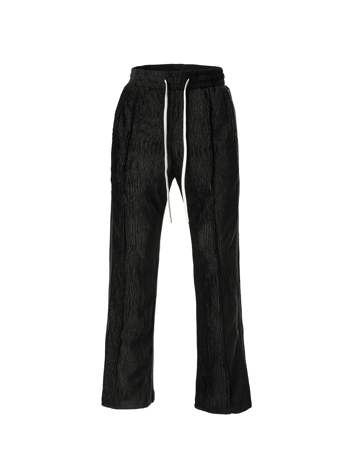 

0330 Corduroy Sweatpants Comfortable Soft Diagonal High Elastic Four Seasons High Street Loose Versatile Simple Casual Pants