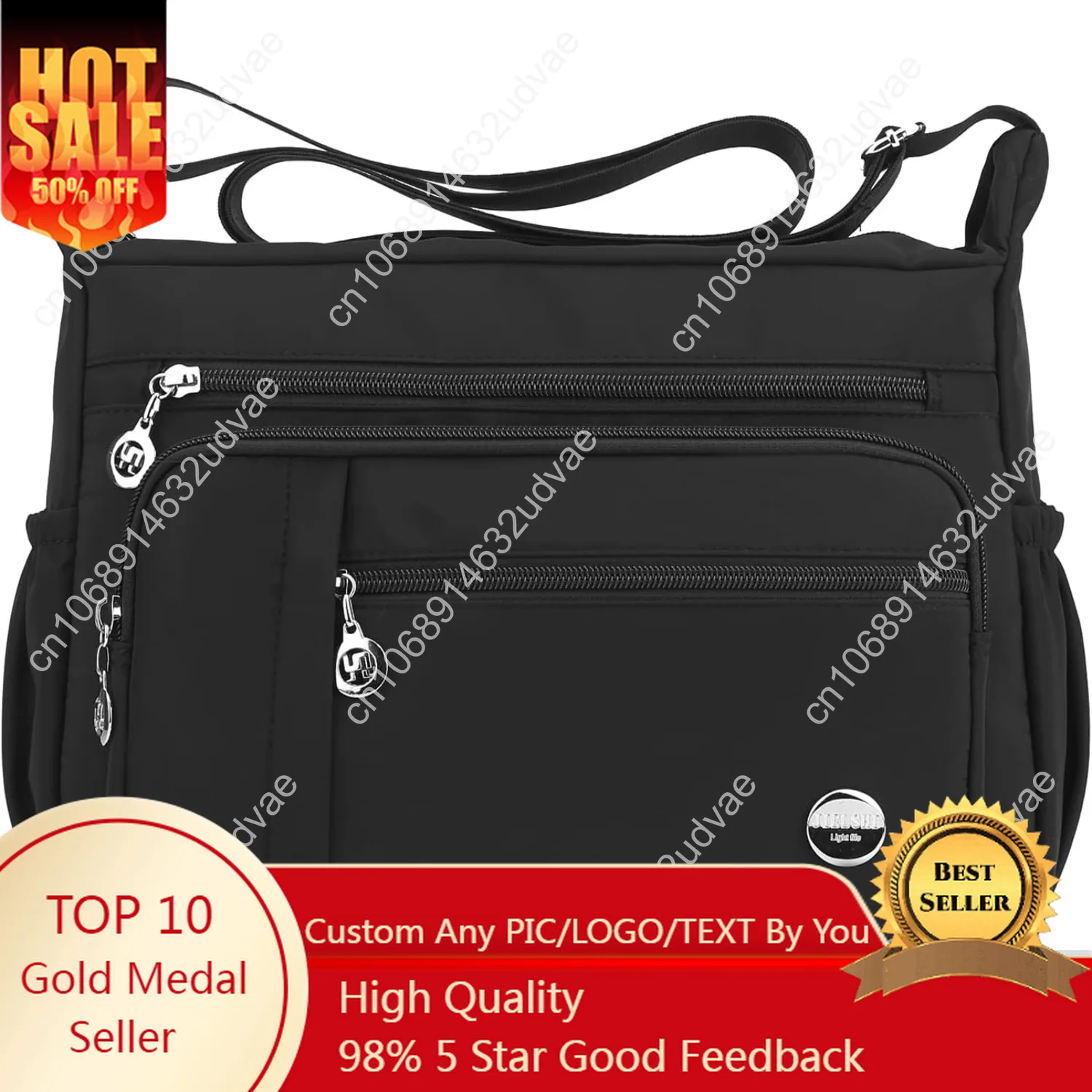 

Women Shoulder Handbag Roomy Multiple Pockets Bag Ladies Crossbody Purse Fashion Tote Top Handle Satchel