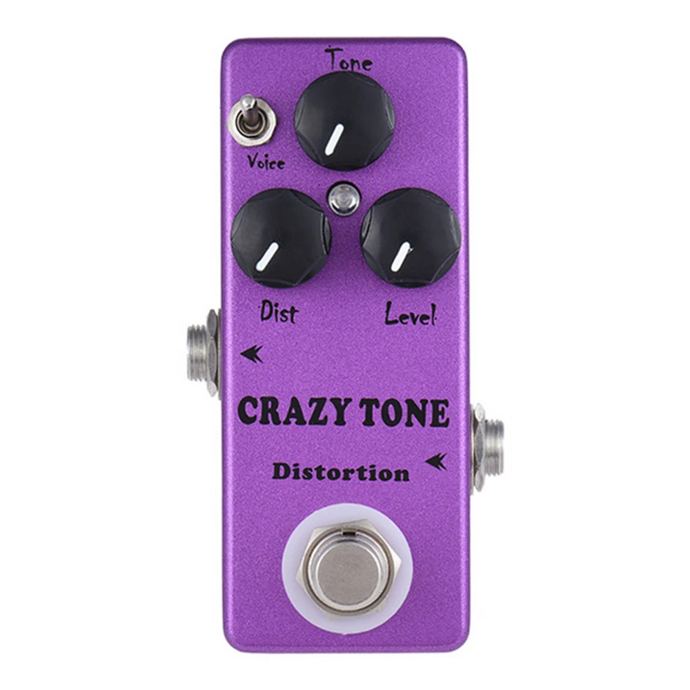 

2025 Mini Guitar Pedals Series CRAZY TONE RIOT Distortion Electric Guitar Effect Pedal Guitar Parts&Accessories