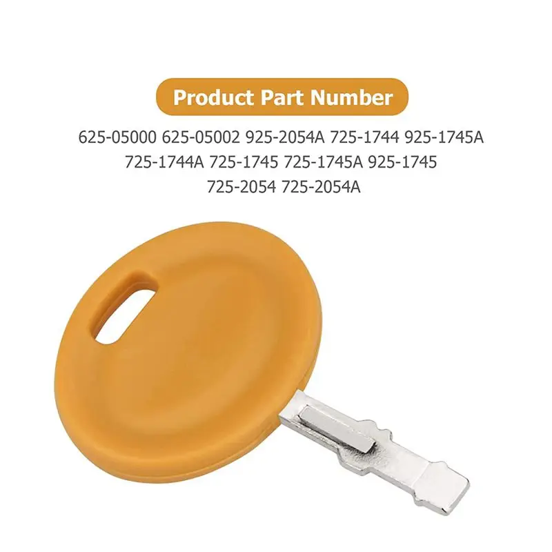 (PQWN) Lawn Mower Starter Keys for Cub Cadet XT1 ZT1 LT LTX Troy Bilt Lawn Mower MTD Mower Replace 925-2054A 925-1745A,5-Pack