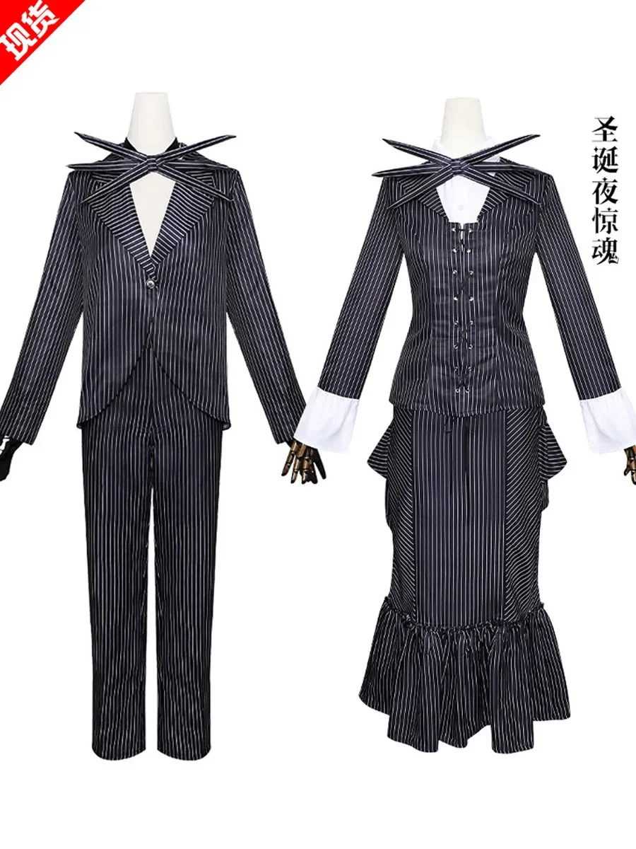 

Halloween cosplay costume, Halloween Christmas Eve horror skeleton, Jack Sally cosplay, same cosplay