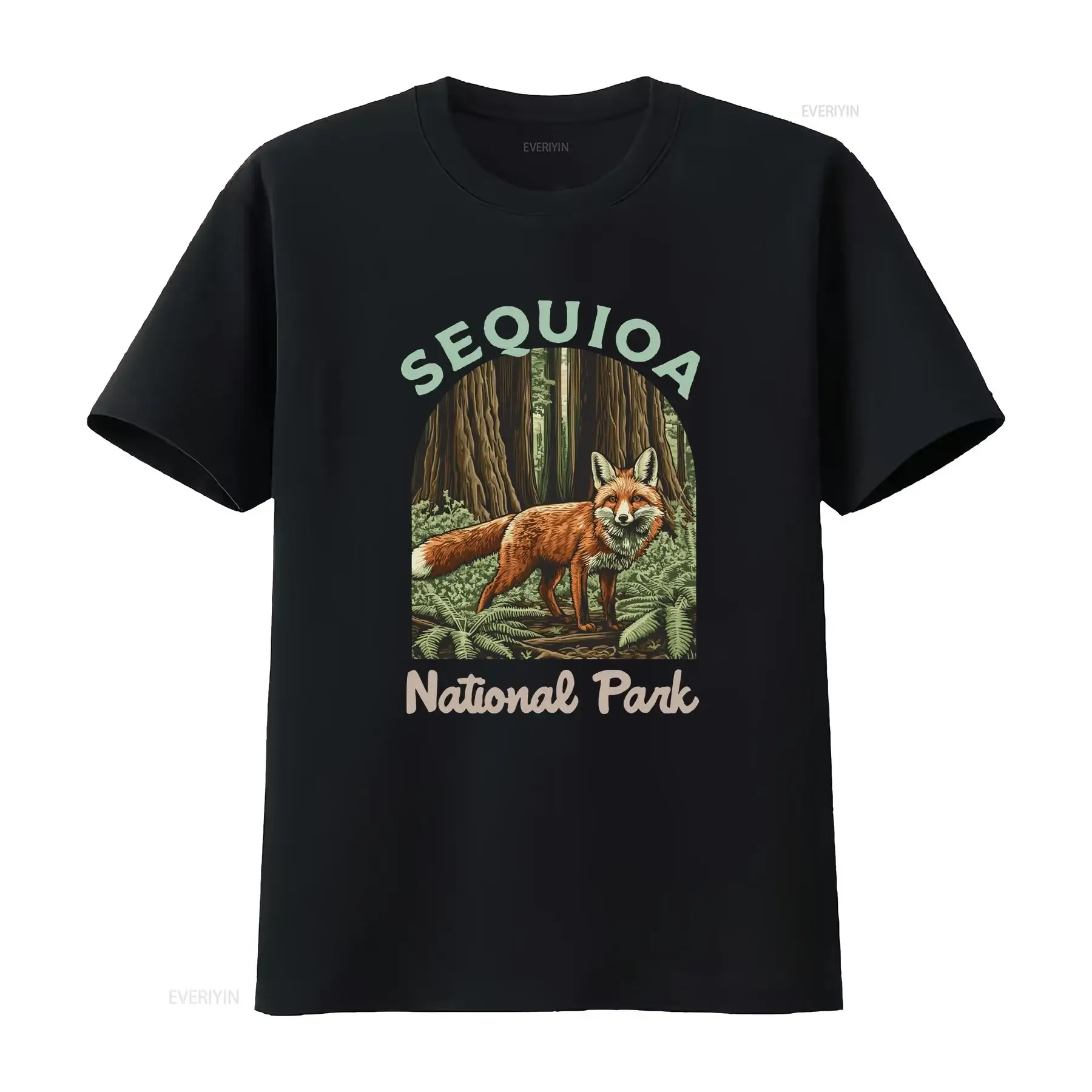 Sequioa National Parks T Shirt Vintage Mountain Outdoor Lover Adventure For Campers Adventurers Hikers vintage Washed Versatile