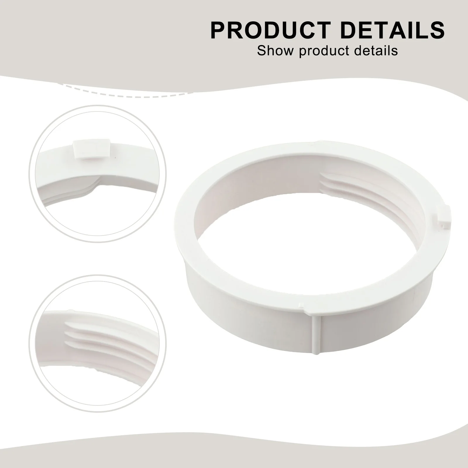 AC for exhaust Hose Connector Air Conditioner Interface Pipe Seamless Connection Efficient Airflow For Mobile AC Units