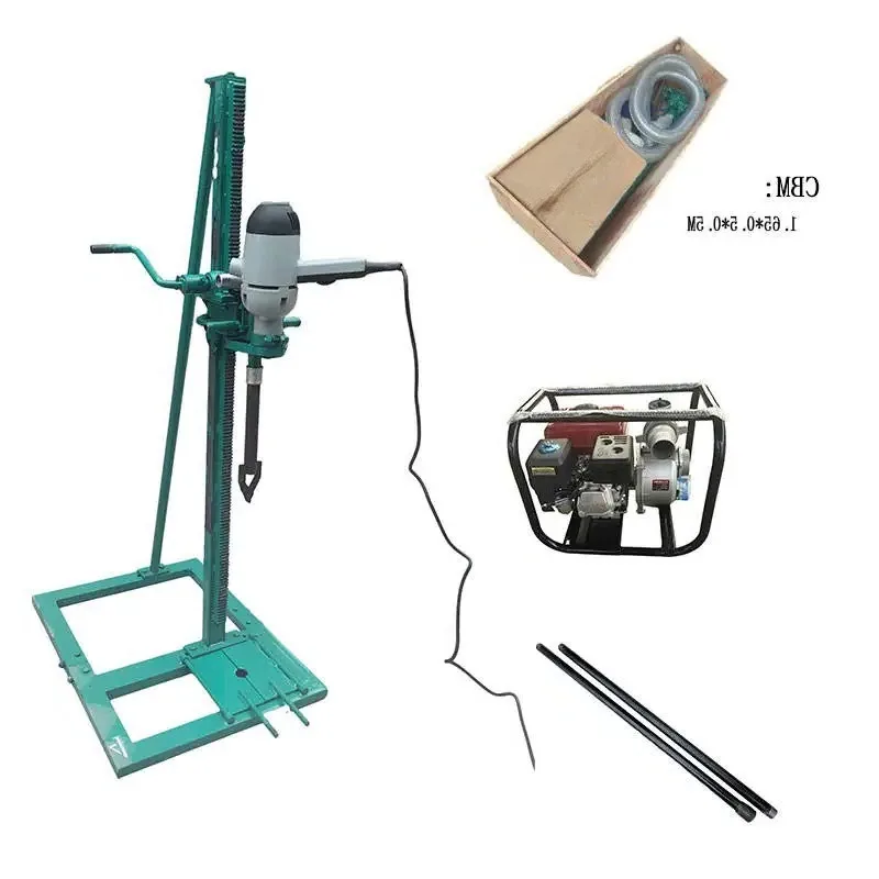 Hand Operated Tripod Drilling Machine for Water Well Hot Sale