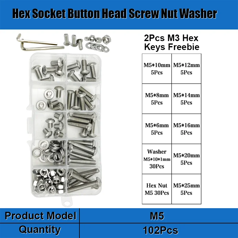 M5 (102pcs)