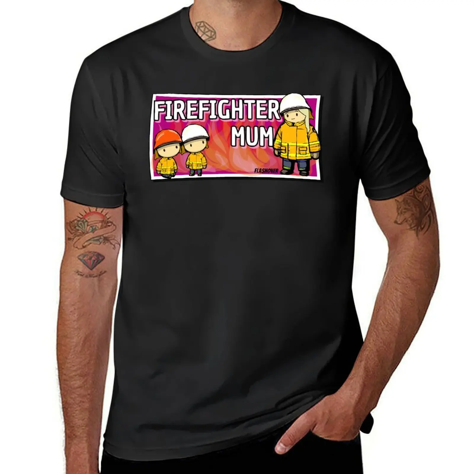 Firefighter Mum - Rural T-Shirt sublime plus sizes vintage mens clothing