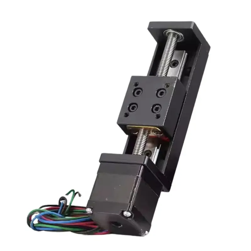 Miniature 28 Linear Stepper Motor Micro Linear Guide Slider with Precision Ball Screw and Precision Bearing Core Components