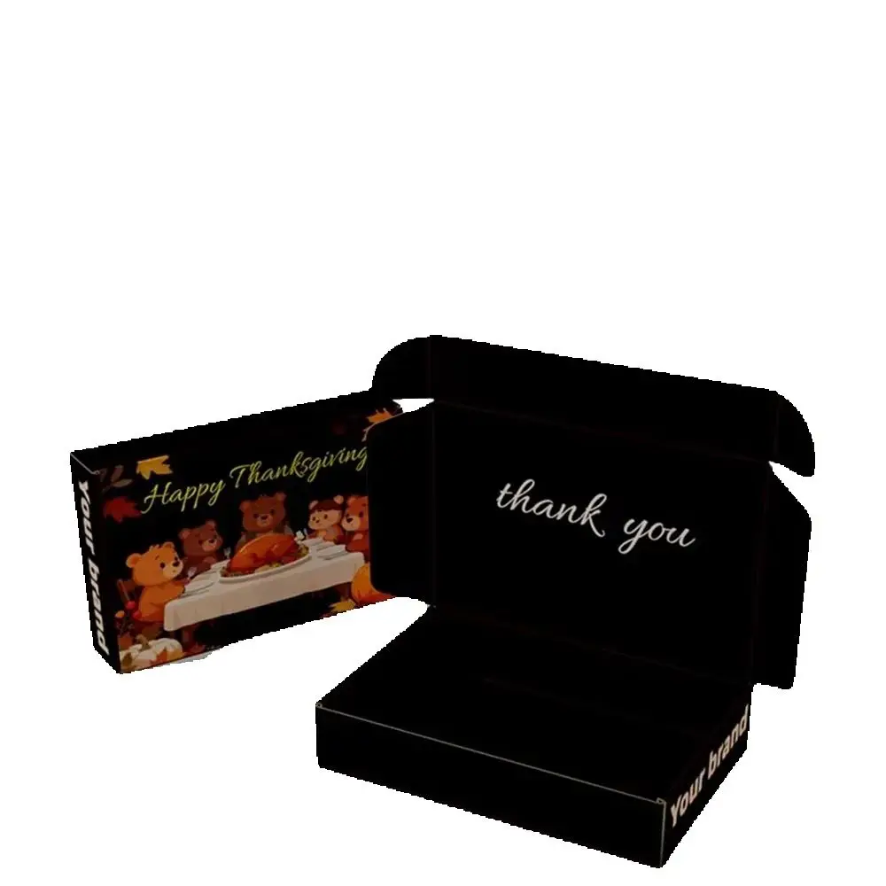 

Индивидуальная складная картонная почтовая коробка | Упаковка для подарков и косметики с логотипом на заказ | Коробка для одежды