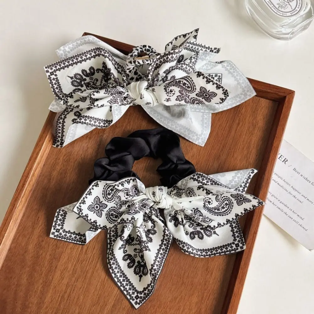 Criativo bowknot arco garra de cabelo bonito hairpin estilo francês caju flor grampo de cabelo grande garra de cabelo arco corda de cabelo diariamente