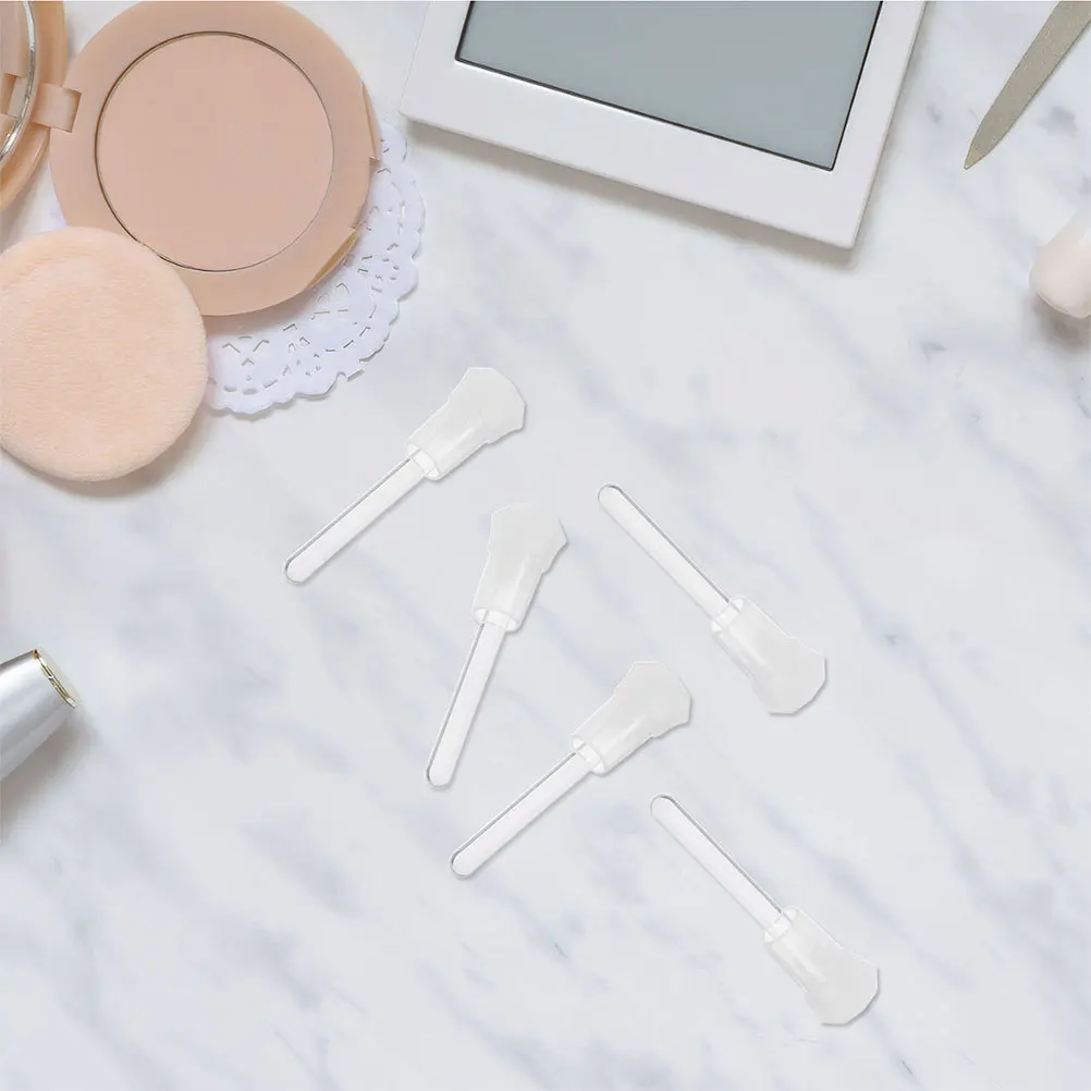 50 pezzi bottiglie di olio essenziale bacchetta di vetro adatta ai viaggi trasparente 6 ml design robusto conservazione della freschezza bacchetta di vetro olio essenziale