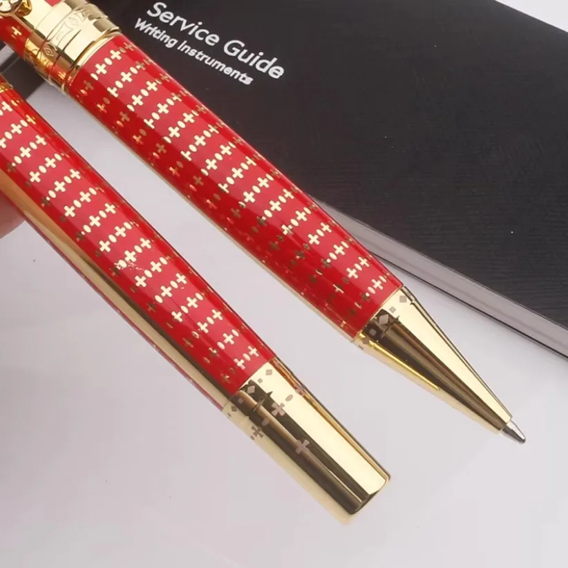 الفاخرة MB قلم الكرات الدوّارة الفن باترون سلسلة جوزيف II قلم حبر جاف الكتابة القرطاسية اللوازم المكتبية