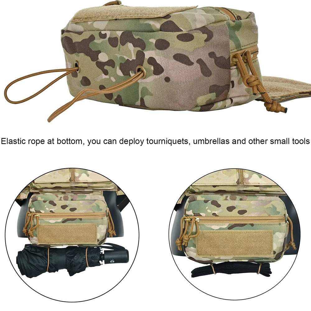 Tactical Dump Pouch Drop Admin Pouch marsupio Tool Pouch Hook And Loop EDC Medical Tool Pouch Vest accessorio caccia MK3 MK4