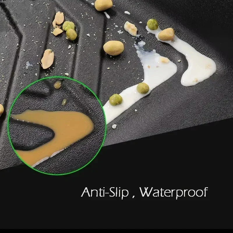 Car Mats For Wey 05 Mocha Coffee 01 2021 2022 2023 2024 TPE Material Anti-slip Water Proof Cargo Tray Trunk Mat Auto Accessories