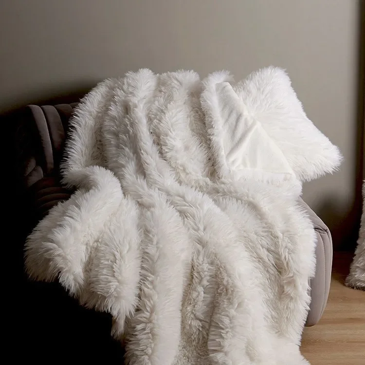 Manta para siesta de terciopelo con nube de lujo, ligera, estilo italiano, manta para sofá, chal cálido de invierno