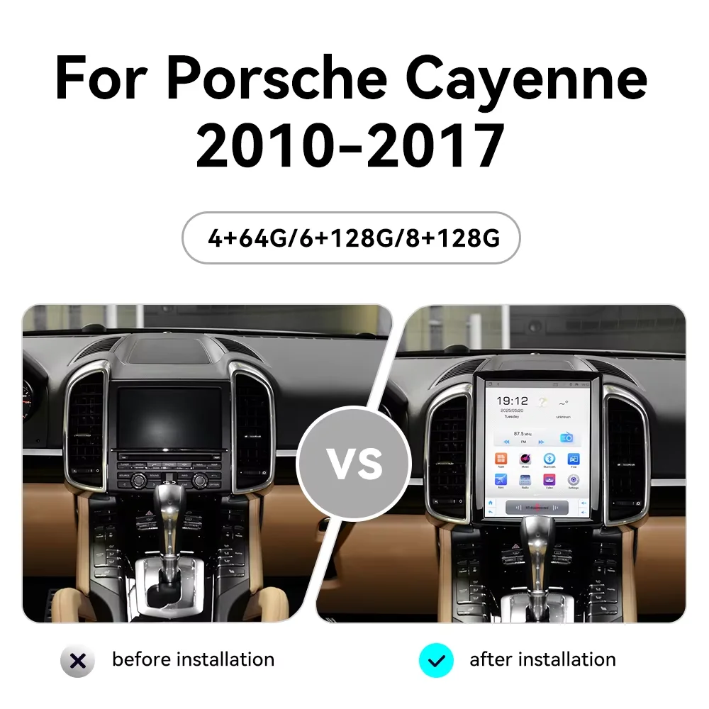 New For Porsche Cayenne 2010-2017 Android Car Radio Multimedia Video Player GPS Navigation Player Auto Stereo Carplay Head Unit