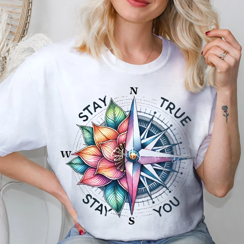

Retro niche dark style Women's Oversized Y2K Graphic Tee | Hand-Painted Art Korean Style | 2025 Summer Cool T-shirt