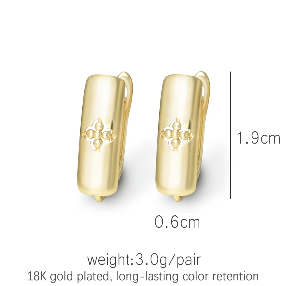 1 Pair DIY Earwire Fixtures 18K Gold1 P/ Rhodium Plated With Zircon Accessories For Handmade Women's Earring Hooks Clasps Making