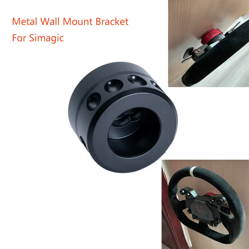 For Simagic Racing Wheel Quick Release Male Head Metal Wall Mount Storage