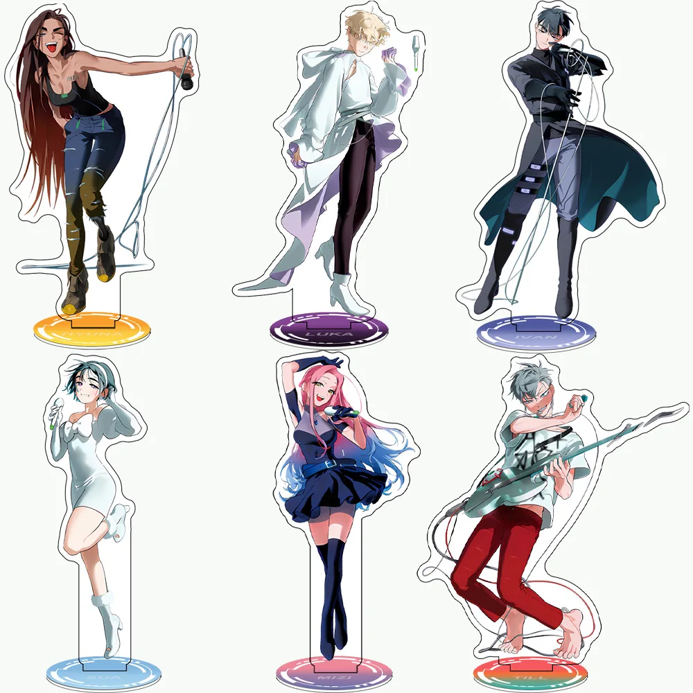 

[In Stock] New Sale 15cm Alien Stage Acrylic Plaque Tile Ivan Luka Surrounding Ornaments Fan'S Kawaii Gift Replica