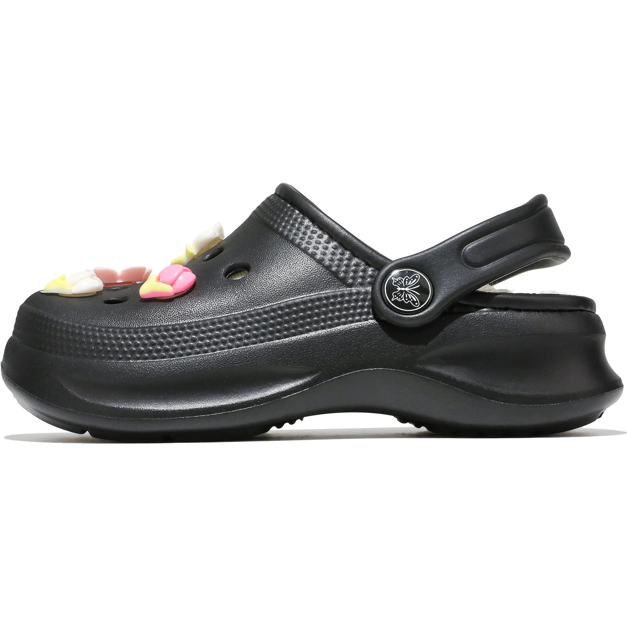Kinder-Clogs und -Mules mit Fellfutter, leichte Garten-Schuhe mit Baumwollfutter, warme Hausschuhe für Jungen, Mädchen und Kleinkinder, 168. – Detail 15